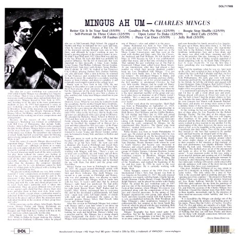 Charles Mingus: Mingus Ah Um [Winyl]