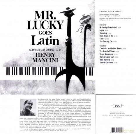 Henry Mancini: Mr. Lucky Goes Latin soundtrack [Winyl]