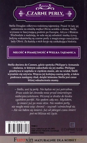 Czarne perły (Tom 3) Ponura tajemnica malarza - O.S. Winterfield [KSIĄŻKA]