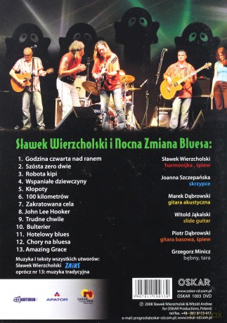Sławek Wierzcholski I Nocna Zmiana Bluesa: Ćwierć wieku z bluesem [DVD]