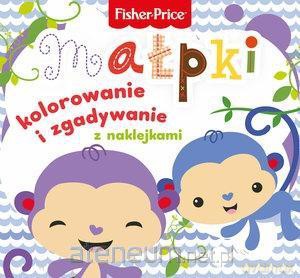 Fisher Price Kolorowanka podłogowa Małpki [KSIĄŻKA]