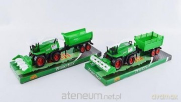 Kombajn z przyczepą