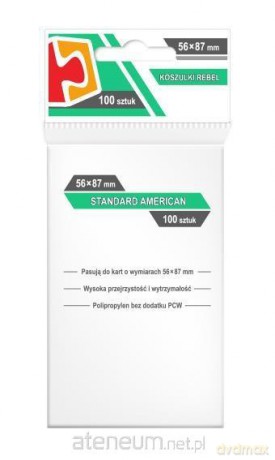 Koszulki Standard American 56x87 (100 szt) [GRA]