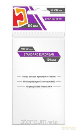 Koszulki Standard European 59x92 (100 szt) [GRA]