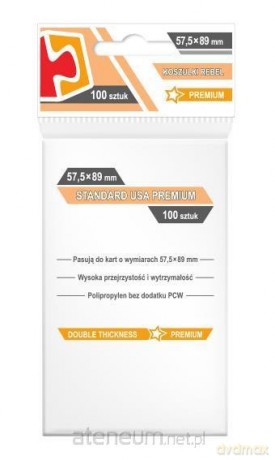 Koszulki Standard USA Premium 57,5x89 (100 szt) [GRA]