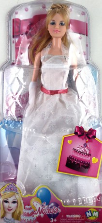 Lalka Mega Creative Lalka panna młoda 32 cm