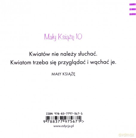 Mały Książę - Dobrego życia - Antoine de Saint-Exupery [KSIĄŻKA]
