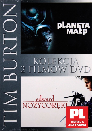 Tim Burton Kolekcja: Edward Nożycoręki / Planeta małp Pakiet [2DVD]