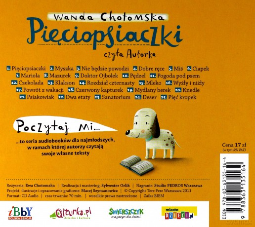 Pięciopsiaczki - Wanda Chotomska [AUDIOBOOK]