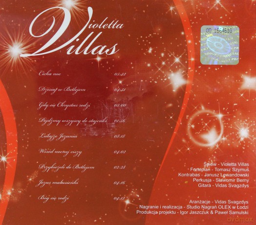 Violetta Villas: Najpiękniejsze kolędy [CD]