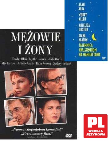 Woody Allen Kolekcja: Mężowie i żony / Tajemnica morderstwa na Manhattanie Pakiet [2DVD]