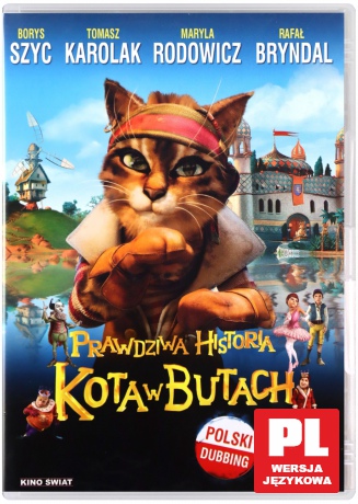 Prawdziwa historia kota w butach [DVD]