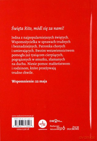 Święta Rita. Modlitwy [KSIĄŻKA]