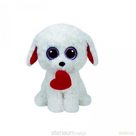 Ty Beanie Boos Honey Bun - Biały Piesek 24 cm
