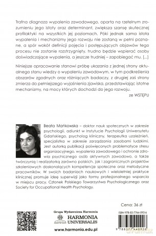 Wypalenie zawodowe. Źródła, mechanizmy, zapobieganie - Beata Mańkowska [KSIĄŻKA]