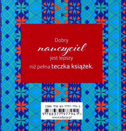 Z kokardką - Najlepszemu Nauczycielowi [KSIĄŻKA]