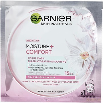 Garnier Skin Naturals Moisture+ Aqua Bomb Maska-kompres nawilżająco-kojąca 32g