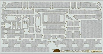 TAMIYA Panzer IV J Zimmerit Sheet