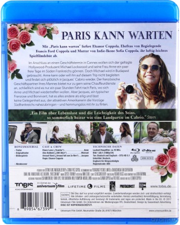 Paris Can Wait (Paryż może poczekać) [Blu-Ray]