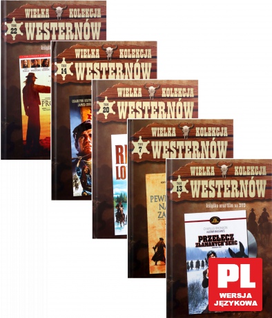 Propozycja / Major Dundee / Przełęcz złamanych serc / Pewnego razu na dzikim zachodzie / Rio Lobo (Kolekcja Westernów) [BOX] [5DVD]