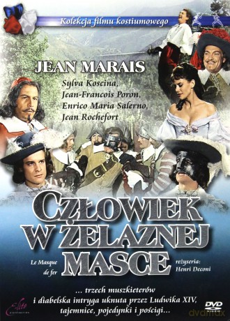 Człowiek w żelaznej masce / Neron: Władca imperium / Garbus / Augustus: Pierwszy cesarz Pakiet [4DVD]
