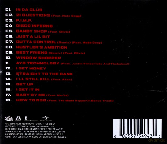 50 Cent: Best Of (PL) [CD]