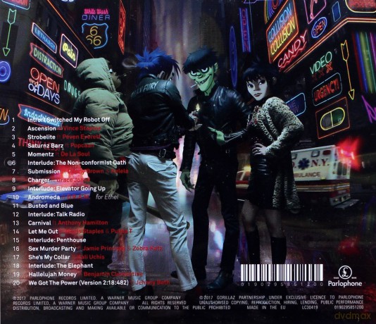 Gorillaz: Humanz [CD]