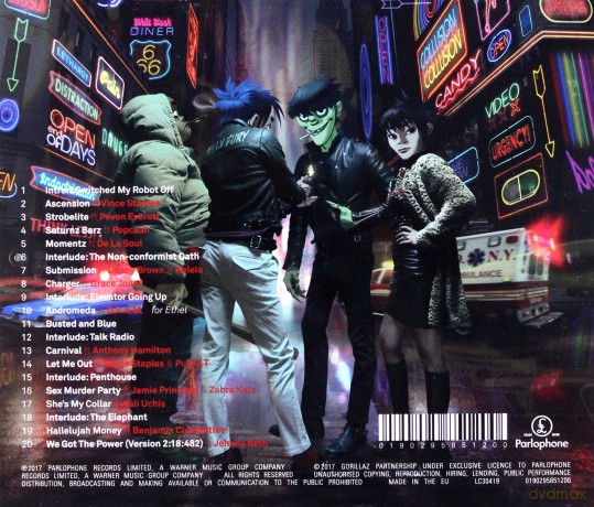 Gorillaz: Humanz [CD]