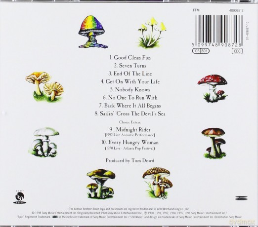 The Allman Brothers Band: Mycology  An Anthology [CD]