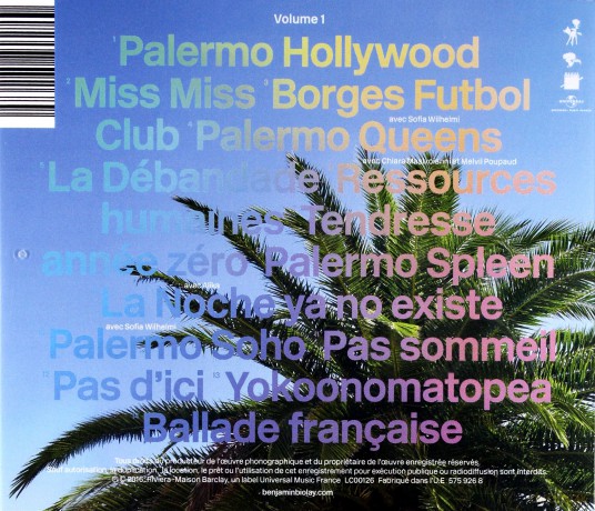 Benjamin Biolay: Palermo Hollywood (PL) [CD]