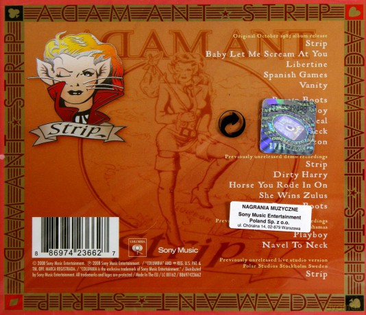 Adam Ant: Strip [CD]