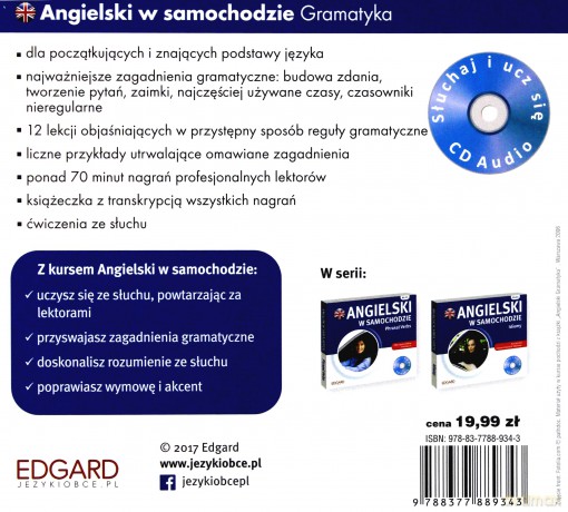 Angielski w samochodzie Gramatyka [Audiobook]