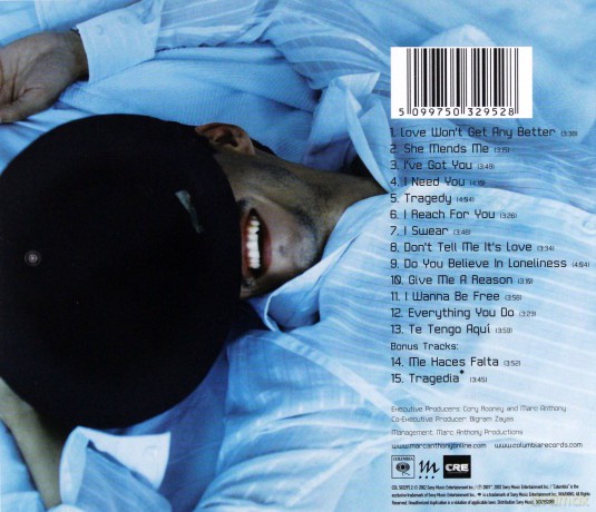 Marc Anthony: Mended [CD]
