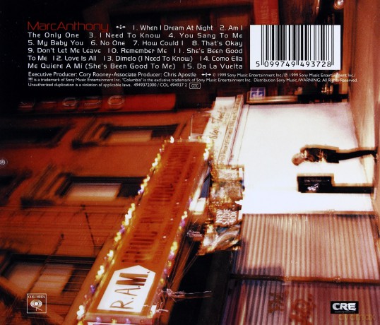 Marc Anthony: Marc Anthony [CD]
