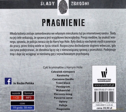 Pragnienie - Jo Nesbo [AUDIOBOOK]