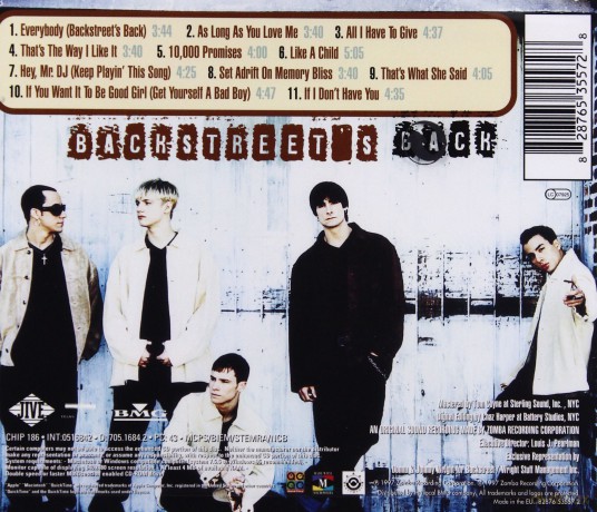 Backstreet Boys: Backstreet's Back [CD]