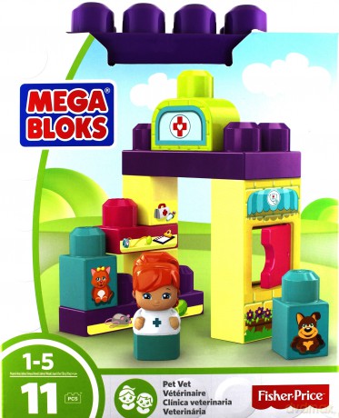 Mega Bloks Weterynarz [KLOCKI]