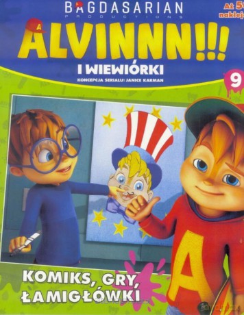 Alvinnn!!! i wiewiórki cz. 9 [KSIĄŻKA]
