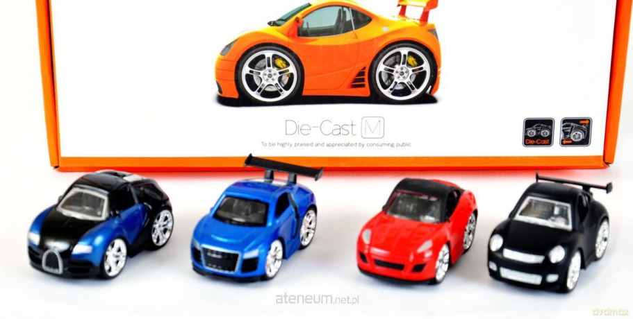 Auto osobowe metalowe 7 cm