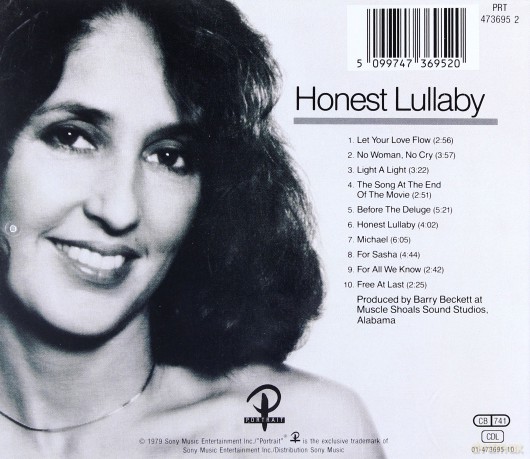 Joan Baez: Honest Lullaby [CD]