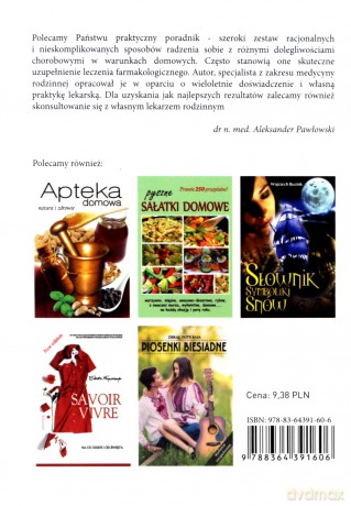 Choroby - domowe i skuteczne sposoby leczenia - Aleksander Pawłowski [KSIĄŻKA]