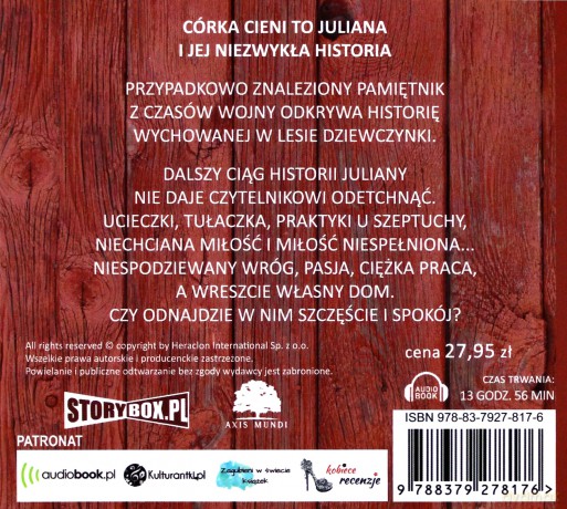 Córka Cieni. Burza przed ciszą - Ewa Cielesz [AUDIOBOOK]