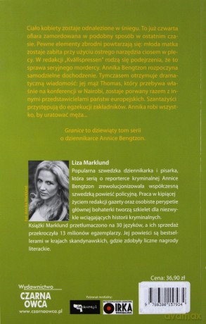 Czarna seria. Granice - Liza Marklund [KSIĄŻKA]
