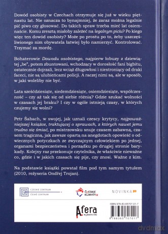 Dowód osobisty - Petr Sabach [KSIĄŻKA]