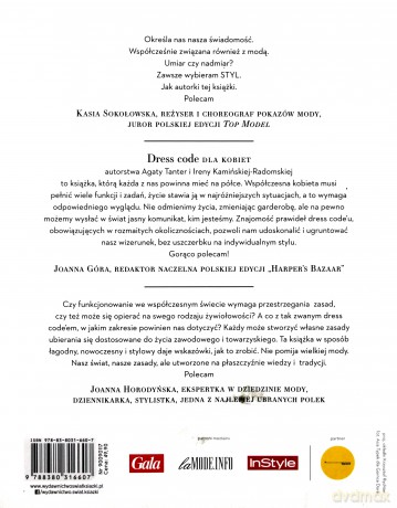 Dress code dla kobiet - Agata Tanter, Irena Kamińska-Radomska [KSIĄŻKA]