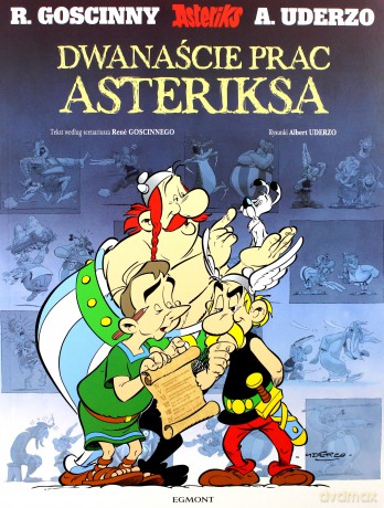 Dwanaście prac Asteriksa [KOMIKS]