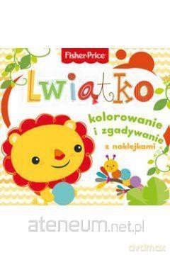 Fisher Price Kolorowanka podłogowa Lwiątko [KSIĄŻKA]