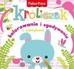 Fisher Price Kolorowanka podłogowa. Króliczek [KSIĄŻKA]
