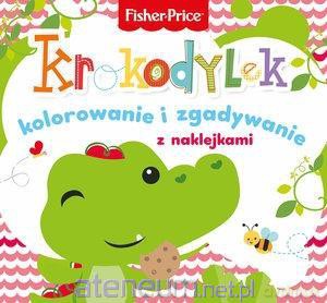 Fisher Price Kolorowanka podłogowa. Krokodylek [KSIĄŻKA]