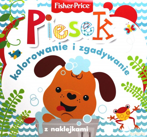 Fisher Price Kolorowanka podłogowa. Piesek [KSIĄŻKA]